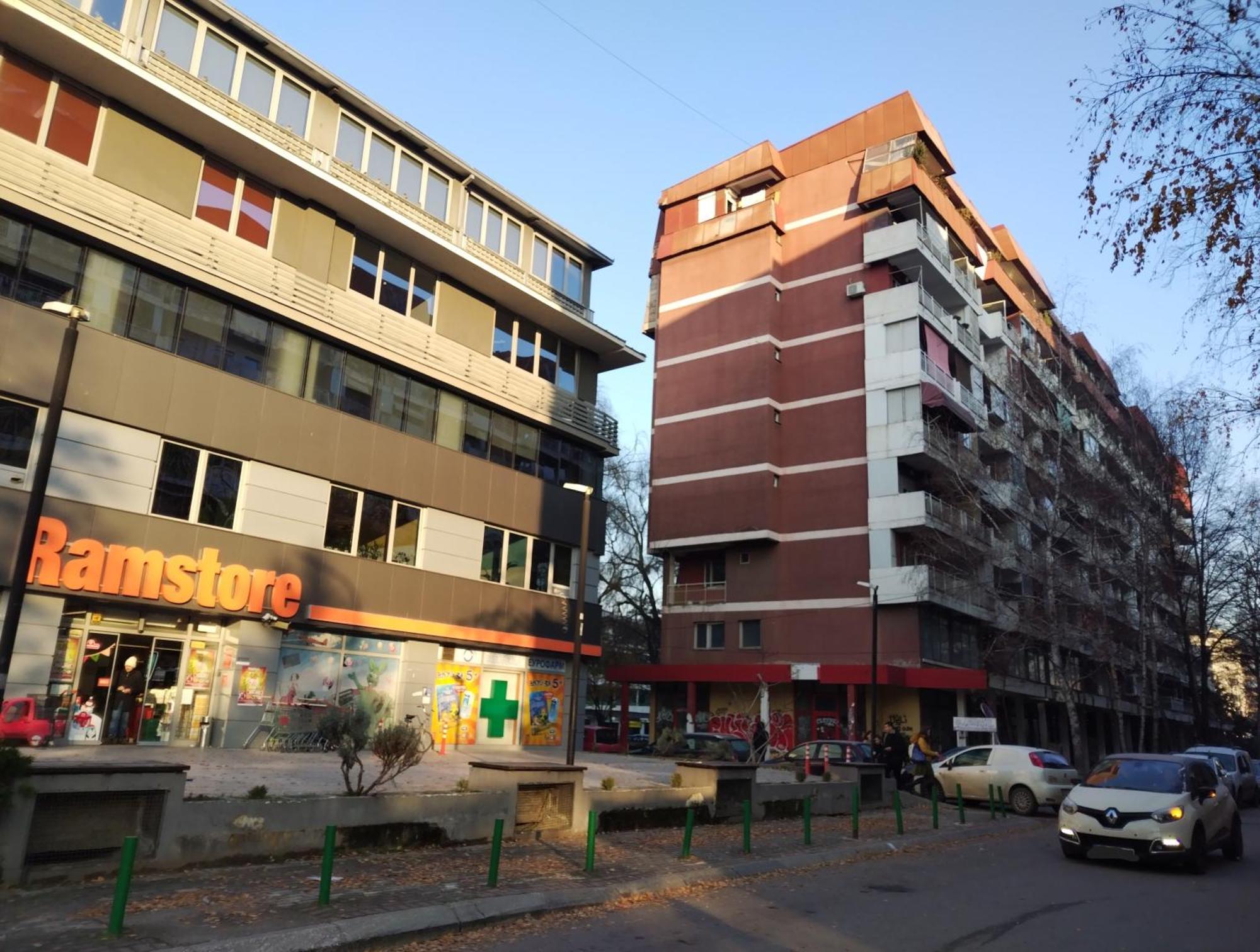 City Center White Apartment! Скопие Екстериор снимка